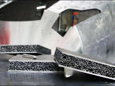 Forma de aluminio para reducción de peso